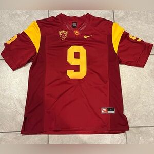 USC Trojans college football Jersey nike size large authentic all stitched
